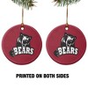 Lenoir-Rhyne University Primary Logo Porcelain Holiday Christmas Tree Ornament - 2 of 4