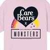 Care Bears X Universal Monsters Women's Cradle Pink Crew Neck Short Sleeve T-shirt - 4 of 4