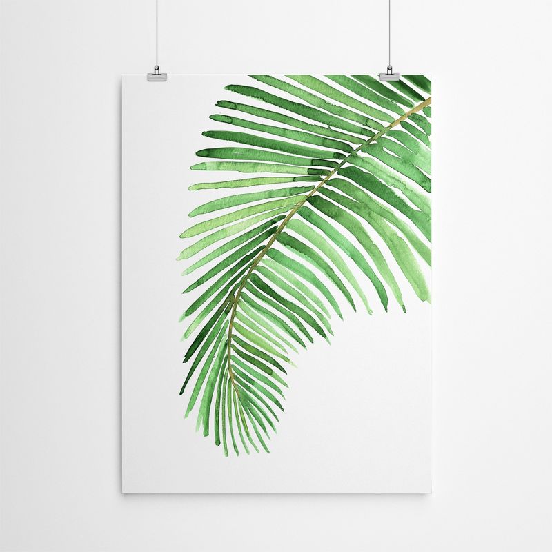 Americanflat Botanical Minimalist Palm Leaf By Blursbyai Poster, 4 of 7