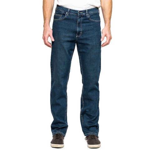 Full Blue Men's Regular Fit 5 Pocket Performance Stretch Jeans Blue Black 38w X 36l : Target
