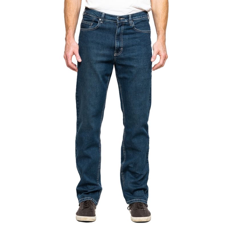 Full Blue Men's 5-Pocket Stretch Regular Fit Jean, 1 of 7
