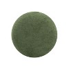 NicBex 15" Mushroom Footstool Small Round Ottoman with High density foam for Living Room - 3 of 4