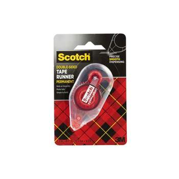 Scotch 665 Removable Double-sided Tape, 0.75 X 400 Inches, Clear : Target