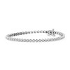 GILDED 2-3 Carat Round Lab Grown Diamond Tennis Bracelets for Women | Sterling Silver Bracelet | Fine Jewelry | Timeless Design | Gift Box Included - 3 of 4