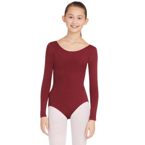 Capezio Brown Women's Long Sleeve Leotard, X-small : Target