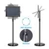 Unique Bargains Business Advertising Menu Adjustable Poster Sign Stand with Base - 3 of 4
