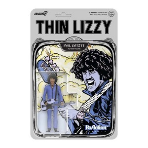 Jailbreak Thin Lizzy Phil Lynott Super7 Reaction Action Figure - 1 of 3