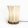13.5" Flame Modern Bohemian Plant-Based PLA 3D Printed Dimmable LED Table Lamp White - JONATHAN Y - 2 of 4