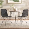 Minerva Weaved Dining Chair (Set of 2) - DCH6508 - Safavieh - 2 of 4