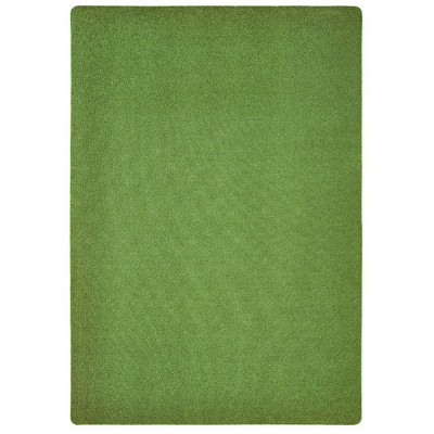 6'x9' Rectangle Woven Solid Area Rug Green - Carpets For Kids