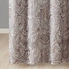 CAVINAS 72 x 72 Inch Jacquard Shower Curtain with Pieced Design,Bathroom Shower Curtains with 12 Button Holes,Machine Washable - 3 of 4
