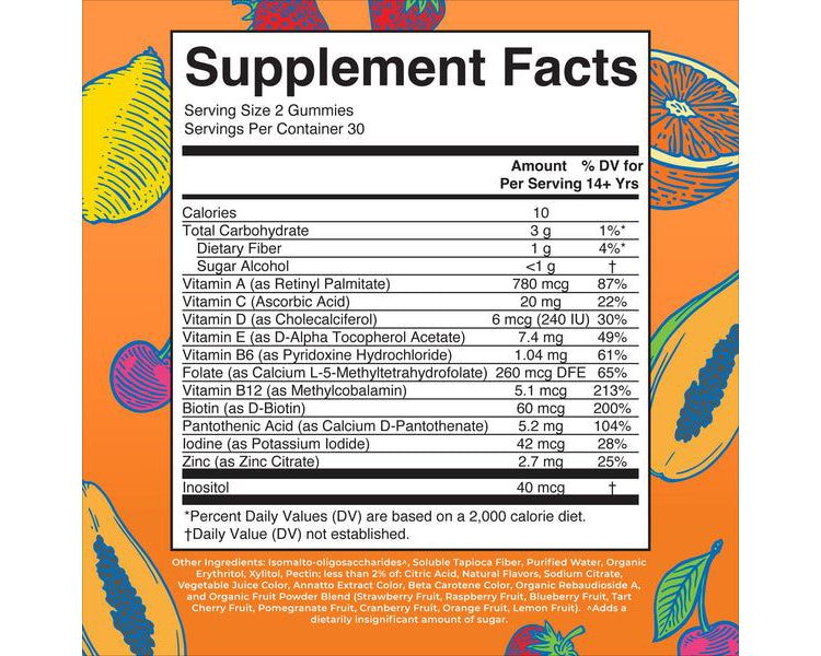 MaryRuth's Adult Multivitamin Gummies, 2 of 9