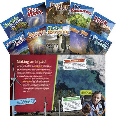 Let's Explore Earth & Space Science Grades 4-5, 10-Book Set - (Science Readers) by  Shelly Buchanan & Wendy Conklin & Dona Herweck Rice (Paperback)