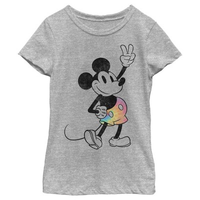 Girl's Disney Tie-dye Mickey T-shirt : Target