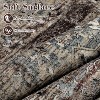 Vintage Area Rug – Stain-Resistant Non-Shedding Non-Slip Soft Carpet for Bedroom Dining Room Home Office Low Pile. - 4 of 4