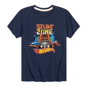 Boys' - Hot Wheels - Stunt Zone Bonecrusher Short Sleeve Graphic T-Shirt - 1 of 4