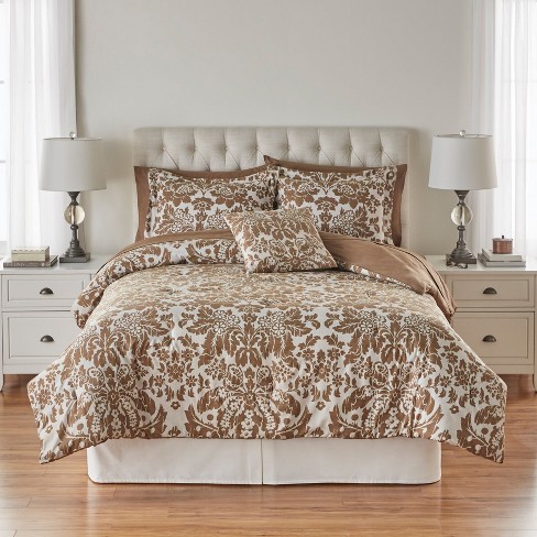 Brylanehome Josie 8-pc Bedding Set - Queen, Chocolate : Target