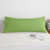 2 Pack Brushed Microfiber Body Pillowcases, Super Soft Body Pillow Cover with Envelope Closure - NTBAY - 4 of 4
