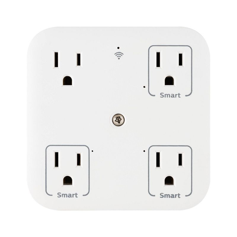 Philips Smart Plug 4-Outlet Grounded Tap &#8211; White, 1 of 11