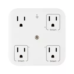 Philips Smart Plug 4-Outlet Grounded Tap – White