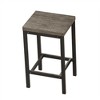4-Piece Bar Table Set, Modern Rectangular Pub Bar Table and 3 Bar Stools, Kitchen Table Set with 3 Stools - 3 of 4