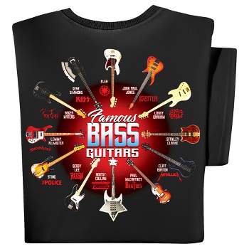 Collections Etc Famous Bass Guitar Players Tee