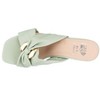 GC Shoes Zane Knotted Cross Strap Block Heel Sandals - 4 of 4