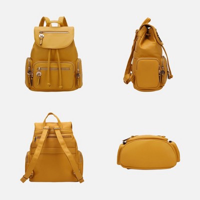 MKF Collection Ivanna Vegan Leather Women’s Oversize Backpack by Mia K - Red — фото 5
