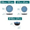 vancasso18-Piecee Stoneware Dinnerware Set , Including Dinner/Dessert Plates, Bowls, For 6 People - 2 of 4