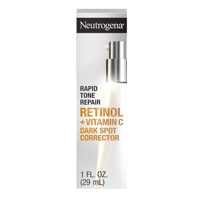 Neutrogena Rapid Tone Repair Retinol + Vitamin C Dark Spot Corrector Face Serum - 1 oz, 1 of 11