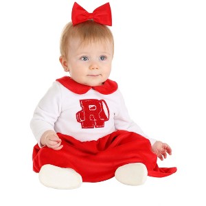 HalloweenCostumes.com Grease Rydell High Infant Cheerleader Costume. - 1 of 4