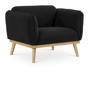 Meridian Furniture,Nolita Boucle Fabric Chair - 1 of 4