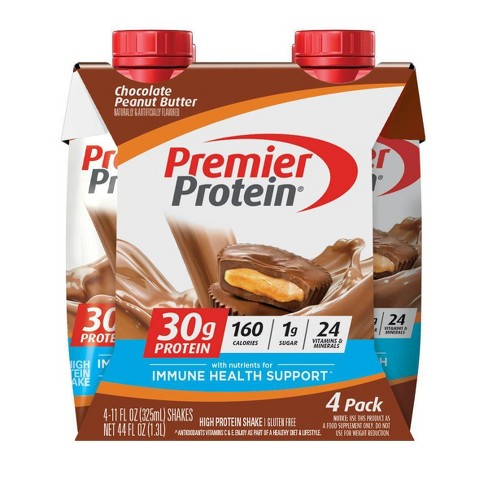 Premier Protein Nutritional Shake - Chocolate Peanut Butter - 11 Fl Oz ...