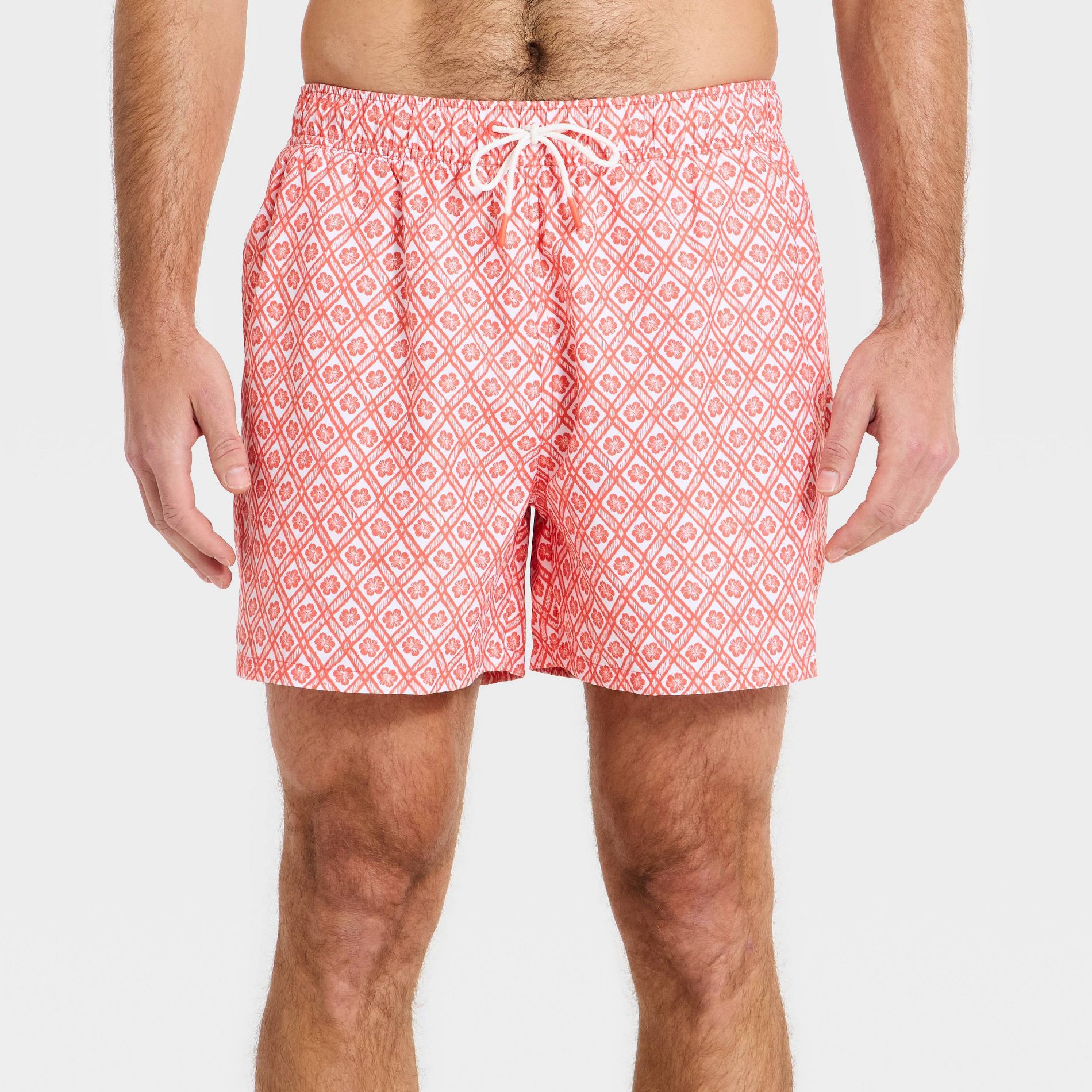 Men's 5'' Patterned Swim Trunks - Goodfellow & Co™