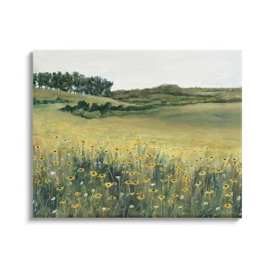 Stupell Industries Rural Daisy Meadow Canvas Wall Art - 1 of 4