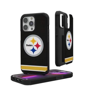 Keyscaper Pittsburgh Steelers Stripe Rugged Phone Case
