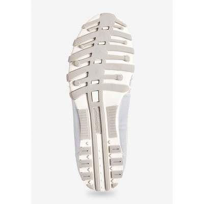 Женские кроссовки Comfortview CV Sport Tory Slip On Sneaker - 7 W, Silver (Wide Widths Available) — фото 4