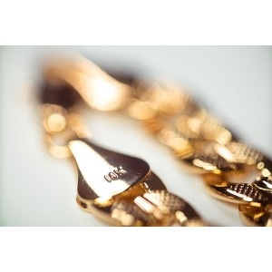 Aria Jeweler Inc Chain with Gold Soccer Ball - 1 of 4