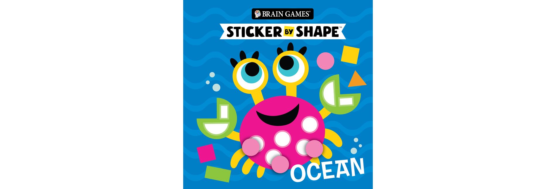 Brain Games - Sticker by Shape: Ocean (for Kids Ages 3-6) - by  Publications International Ltd & Brain Games & Little Grasshopper Books (Paperback)