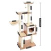 Modern Cat Tree Tower for Indoor Cats with Hammock - 4 of 4