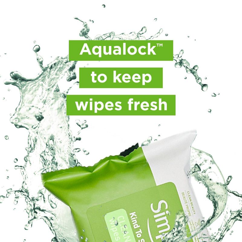 Simple Kind to Skin Facial Wipes - Unscented - 25ct, 5 of 15