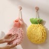 REGALWOVEN Cute Cartoon Fuzzy Ball Hanging Hand Towels Set for Bathroom, Toilet - 2 of 4