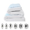 3" Gel Memory Foam Mattress Topper with Cooling Bamboo Cover - Breathable & Supportive - 4 of 4