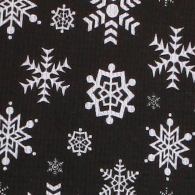 snowflake - black