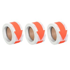 Unique Bargains Waterproof Removable Self-Adhesive Wall Marking Enter Sign with Arrow 450 Pcs - 1 of 4
