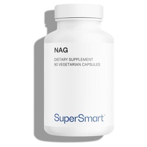 SuperSmart NAG Supplement 1500mg per Day (N-Acetyl Glucosamine) - High Absorption Glucosamine Sulfate | Non-GMO & Gluten Free - 90 Vegetarian Capsules - 1 of 1