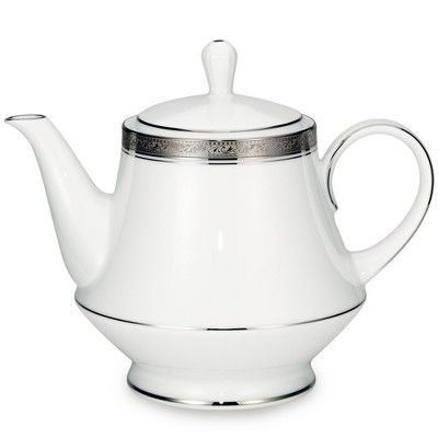 Noritake Crestwood Platinum Teapot