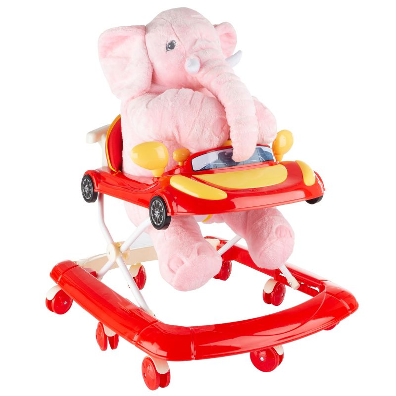 Toy Time Doll Walker-Baby Doll and Stuffed Animal Mobile Push Toy with Fun Car Design, 5 of 7