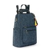 Sakroots Women's Loyola Convertible Backpack in Eco-Twill Grey Seascape - 3 of 4