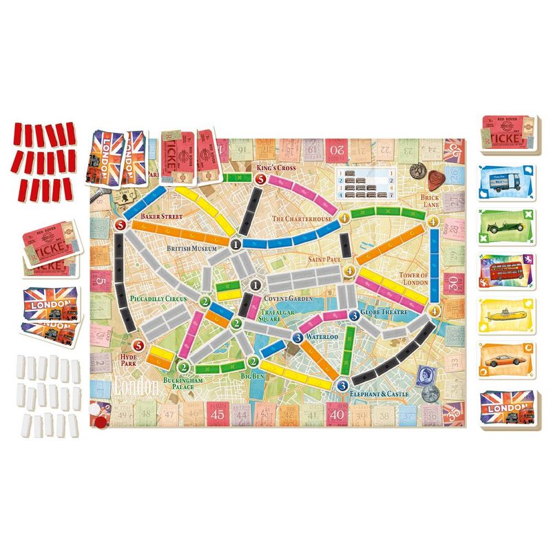 Ticket to Ride Game: London, 6 of 7
